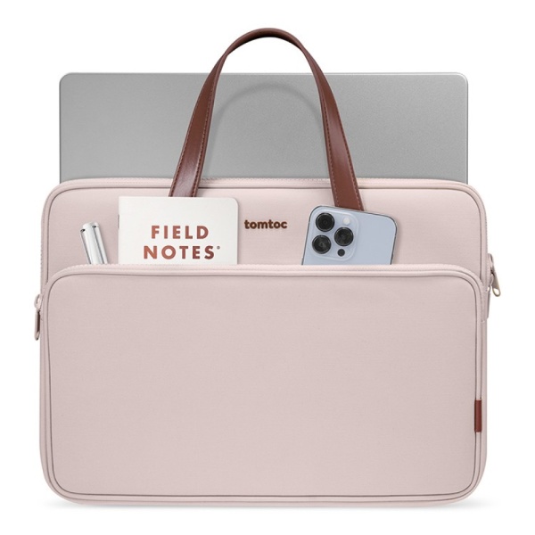 Сумка Tomtoc Laptop TheHer Versatile-A12 Shoulder Bag для ноутбуков 13.5".Цвет: розовый