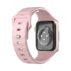 Ремешок силиконовый Uniq Stride FKM для Apple Watch 41мм/40мм/38мм. Цвет: розовый
